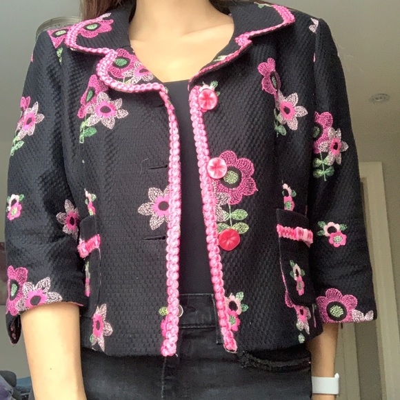 Cynthia Steffe 90’s Cropped Jacket - Picture 1 of 3